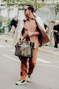 Street style at Milan Fashion Week Spring 2026