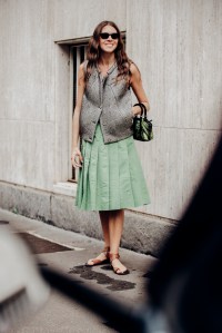 Street style at Milan Fashion Week Spring 2026