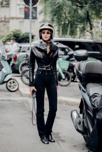 Street style at Milan Fashion Week Spring 2026