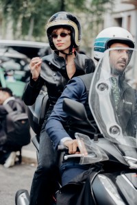 Street style at Milan Fashion Week Spring 2026
