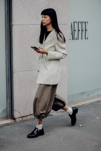 Street style at Milan Fashion Week Spring 2026