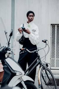 Street style at Milan Fashion Week Spring 2026