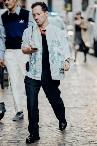 Street style at Milan Fashion Week Spring 2026