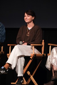 TELLURIDE, COLORADO - AUGUST 30: Jessie Buckley speaks on stage at 2025 Telluride Film Festival on August 30, 2025 in Telluride, Colorado. (Photo by Paul Best/Getty Images)