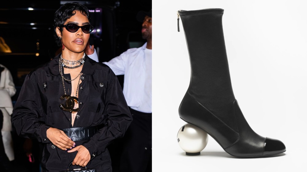 Teyana Taylor attends the Bleu de Chanel L'Exclusif party at Le Jardin Sur Madison on Thursday in New York City.