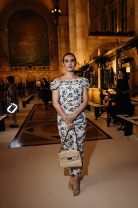 Emma Roberts at the Tory Spring 2026 Ready-to-Wear show