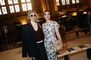 Naomi Watts and Emma Roberts at the Tory Spring 2026 Ready-to-Wear show