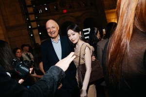 Qin Lan at the Tory Spring 2026 Ready-to-Wear show