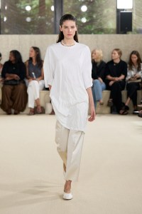 Toteme Spring 2026 ready-to-wear collection at New York Fashion Week.