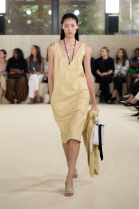 Toteme Spring 2026 ready-to-wear collection at New York Fashion Week.