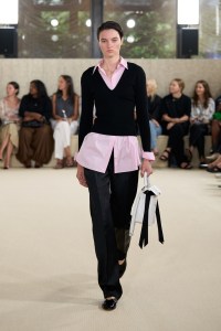Toteme Spring 2026 ready-to-wear collection at New York Fashion Week.