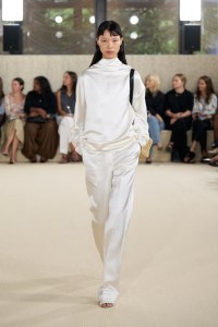 Toteme Spring 2026 ready-to-wear collection at New York Fashion Week.