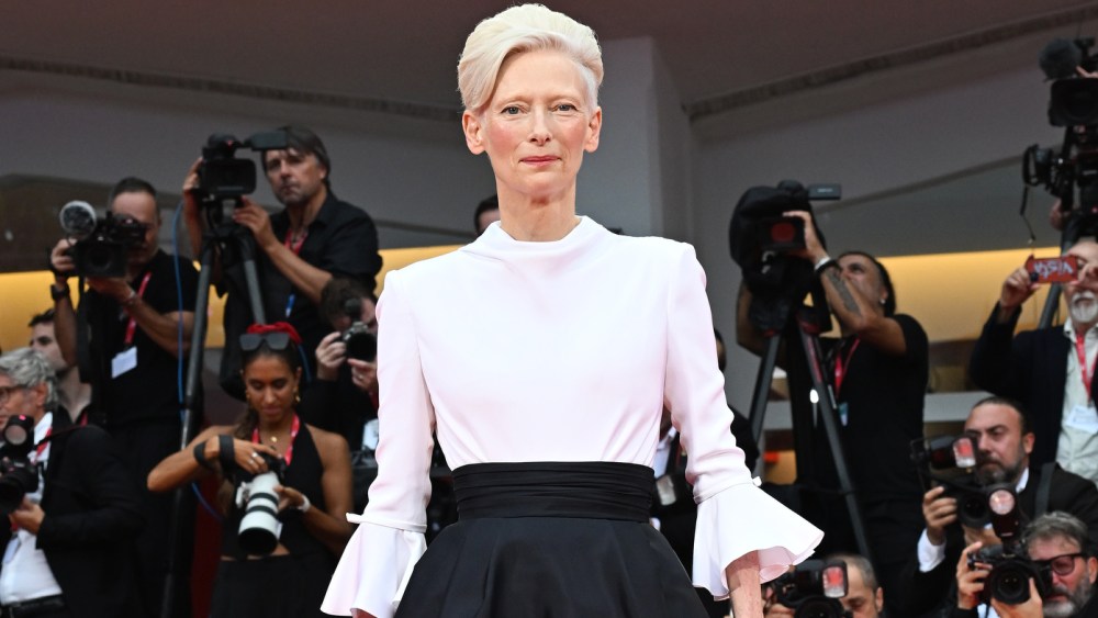 Tilda Swinton "La Grazia" Opening Night Gala Premiere at The 82nd Venice International Film Festival.