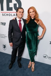 Tony Muscio, Selah Victor at the YES Scholars 25th Anniversary Gala held at the Bel-Air Country Club on September 04, 2025 in Los Angeles, California.