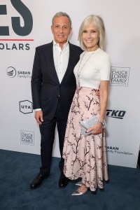 Bob Iger, Willow Bay at the YES Scholars 25th Anniversary Gala held at the Bel-Air Country Club on September 04, 2025 in Los Angeles, California.