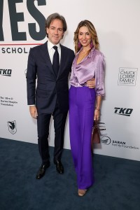 Peter Safran, Natalia Safran at the YES Scholars 25th Anniversary Gala held at the Bel-Air Country Club on September 04, 2025 in Los Angeles, California.