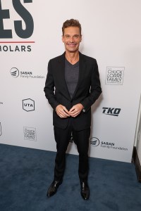 Ryan Seacrest at the YES Scholars 25th Anniversary Gala held at the Bel-Air Country Club on September 04, 2025 in Los Angeles, California.