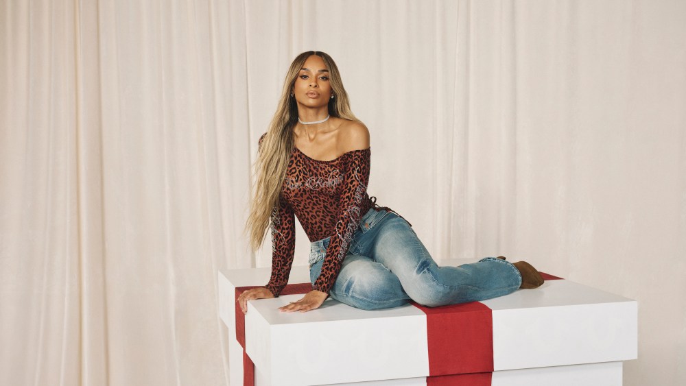 Ciara, True Religion, holiday campaign