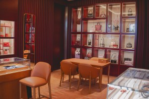 A look inside the opening of Hermès’ first Nashville store.