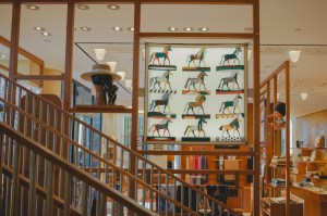 A look inside the opening of Hermès’ first Nashville store.