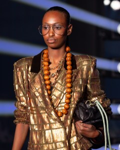 A look from 1886 Fall 2025 at Riyadh Fashion Week.