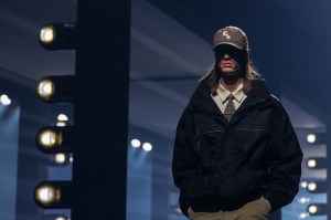 A look from 1886 Fall 2025 at Riyadh Fashion Week.