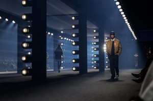 A look from 1886 Fall 2025 at Riyadh Fashion Week.