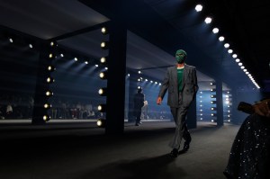 A look from 1886 Fall 2025 at Riyadh Fashion Week.