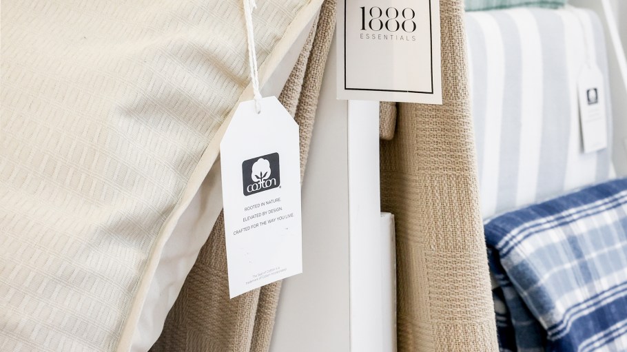 The collection includes towels, sheets and bedding at opening price points.