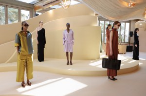 A look from Arwa Al Banawi Fall 2025 at Riyadh Fashion Week.