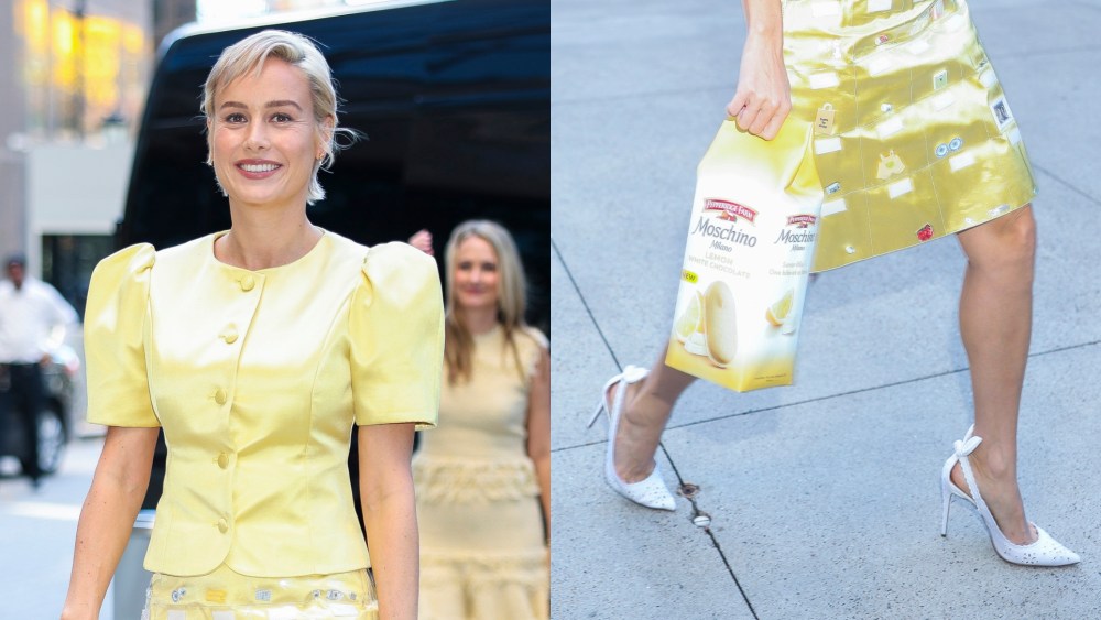 Brie Larson in New York City on Oct. 21, 2025.