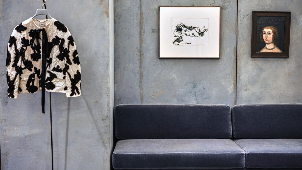 A first look inside Erdem's new store on Sloane Street in London.