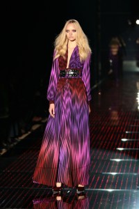 Gemma Ward on the runway at Gucci's fall 2006 show. (Photo by Fairchild Archive/Penske Media via Getty Images)