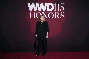 Sarah Burton at the WWD Honors held at Cipriani South Street on October 28, 2025 in New York, New York. (Photo by John Nacion/WWD via Getty Images)