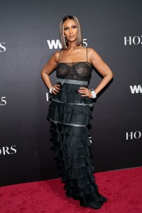 NEW YORK, NEW YORK - OCTOBER 28: Iman attends the 2025 WWD Honors at Cipriani South Street on October 28, 2025 in New York City. (Photo by Theo Wargo/Getty Images)