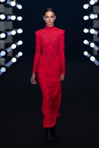 A look from Hindamme Fall 2025 at Riyadh Fashion Week.
