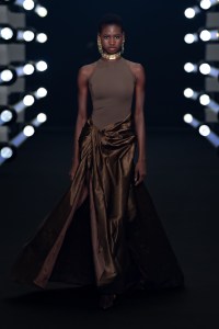 A look from Hindamme Fall 2025 at Riyadh Fashion Week.