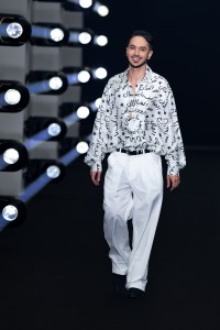 A look from Hindamme Fall 2025 at Riyadh Fashion Week.