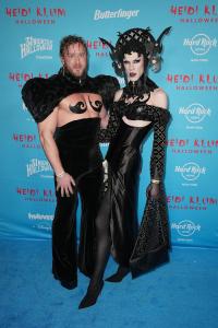 Ethan "Utica Queen" Mundt at Heidi Klum's 24th Annual Halloween Party held at the Hard Rock Hotel New York on October 31, 2025 in New York, New York.