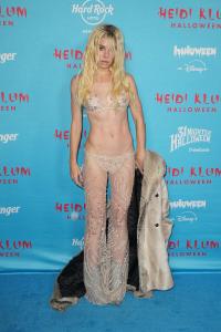 Valentina Ferrer at Heidi Klum's 24th Annual Halloween Party held at the Hard Rock Hotel New York on October 31, 2025 in New York, New York.