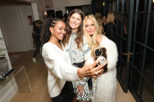 Elizabeth Mathis, Michelle Alves, and Rachel Zoe