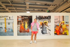 Juergen Teller at Onassis Ready in Athens, where his show "you are invited" runs until Dec. 30.