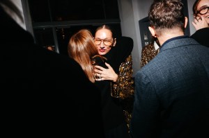 Julianne Moore and Jenna Lyons