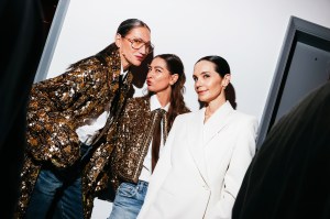 Jenna Lyons, Sarah Clary and Kiane von Mueffling