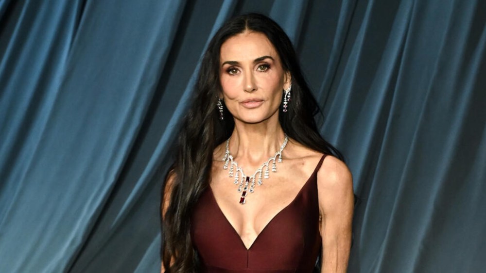 Demi Moore at the 2025 Academy Museum Gala.