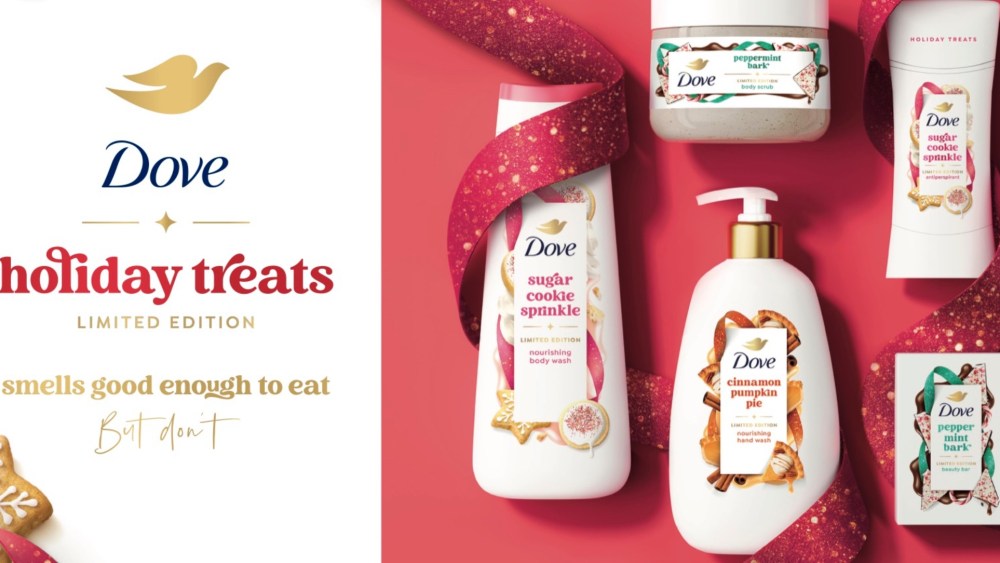 Dove's New Holiday Treats Collection.