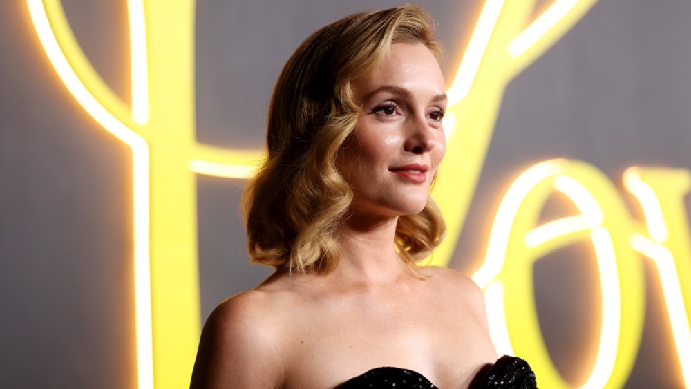 Leighton Meester at "I Love LA" premiere.