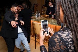 Jake Smollett and Dominique Crenn
