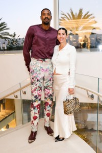 DeAndre Jordan and Bethany Jordan
