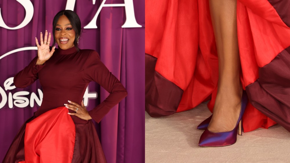 Niecy Nash-Betts attends the "All's Fair" London Premiere at Odeon Luxe Leicester Square on Oct. 22, 2025 in London.